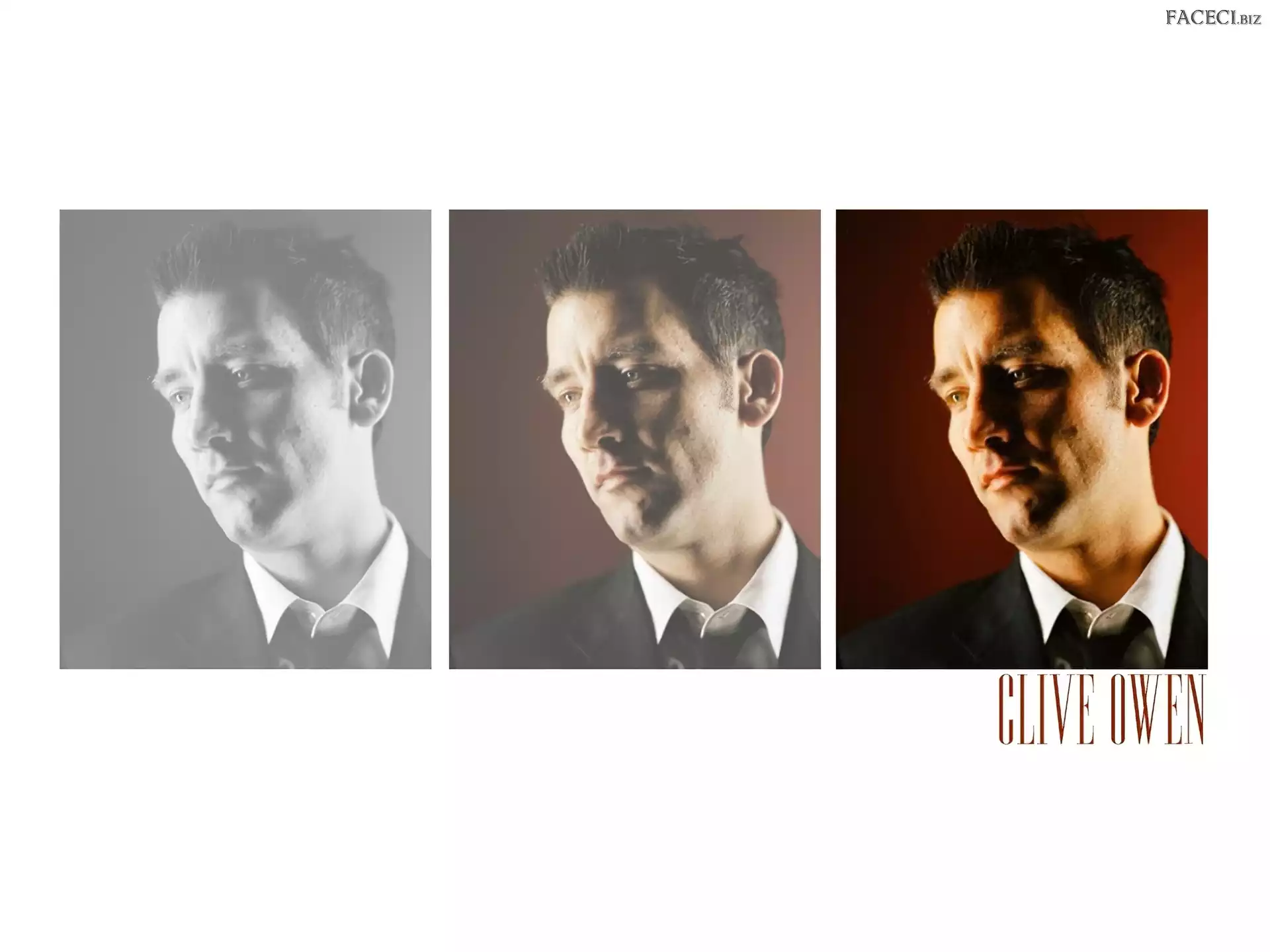 garnitur, Clive Owen, fotki